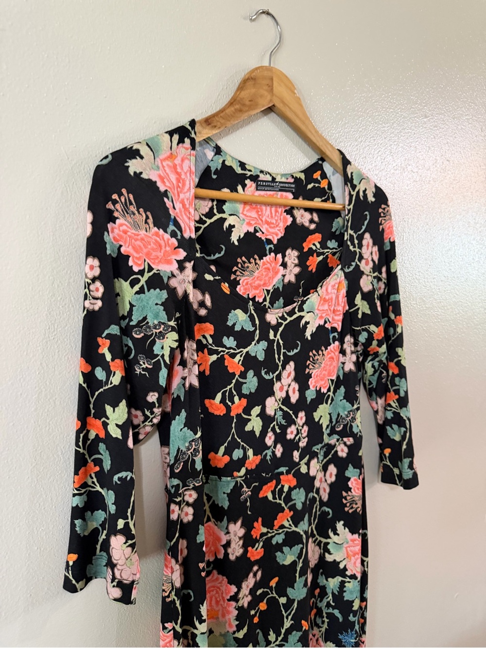 Peruvian Connection | Stella Floral Cocktail Dress, small - Picture 7 of 16
